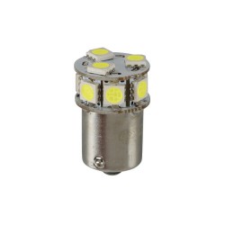 LAMPADA BA15S/P21W 24-32V 10SMD BIANCO - 1pz -