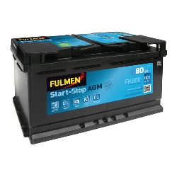 BATTERIA  80Ah  800A FULMEN AGM START & STOP