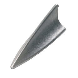 2 in 1 Aero-Fin Spoiler Anti-Static - Argento