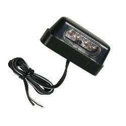 LUCE TARGA 4 LED BIANCA