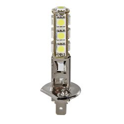 12V Hyper-Led 39 - 13 SMD x 3 chips - (H1) - P14,5s - 2 pz  - Scatola Plast. - Bianco