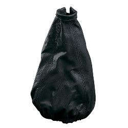 CUFFIA LEVA CAMBIO PELLE NERA