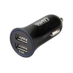 *PRESA USB DOPPIA 12/24V 2,5A " PLUG-IN 2"
