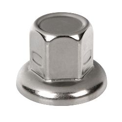 *SET 40 PZ.COPRIBULLONI 33MM INOX LUCIDATI TESTA PIATTA