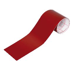 NASTRO TRASPARENTE ROSSO PER RIPARAZIONE FANALI 5X150 CM