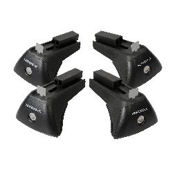 KIT "EVOS IA" IN-RAIL ALU PER AUTO CON PROFILO INTEGRATO