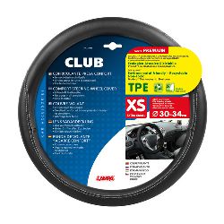 COPRIVOLANTE TPE "CLUB" PREMIUM"XS" 30-34CM,NERO+NERO
