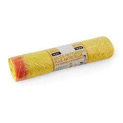 SACCO PROF.70x100cm 10PZ GIAL LO 110LT ANTIGOCCIA CON MANIG LIA A SCORRIMENTO