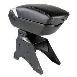 *CONSOLE-BRACCIOLO P/OGGETTI NERO "PREMIUM" - C/INSERTO SILVER