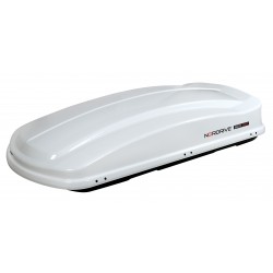 BOX TETTO ABS LT.530 BIANCO LUCIDO LISCIO MM.2010X900X400